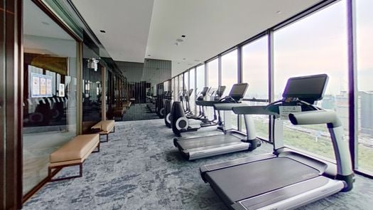 3Dウォークスルー of the Communal Gym at The Esse at Singha Complex