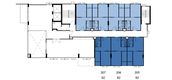 Планы этажей здания of B - Loft Lite Sukhumvit 107
