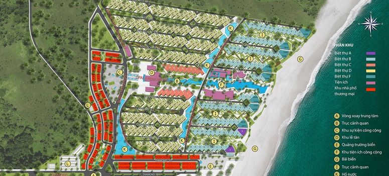 Master Plan of Sun Premier Village Kem Beach Resorts - Photo 1