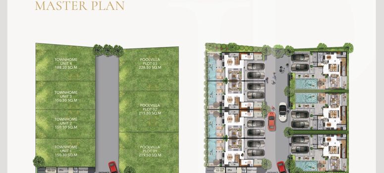 Master Plan of วามดอม วิลล่า ราไวย์ - Photo 1