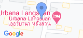 地图概览 of Langsuan Ville