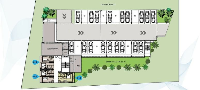 Master Plan of เดอะ บรีซ บีช ไซด์ - Photo 1