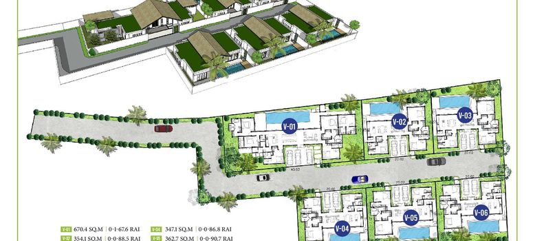 Master Plan of The Nature Villa Bangjo-Pasak - Photo 1