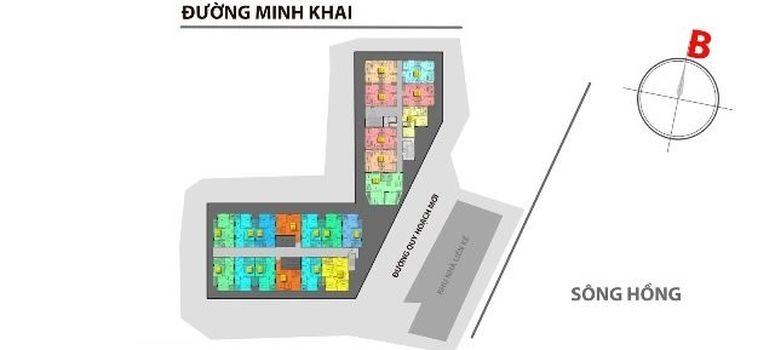 Master Plan of Chung cư 536A Minh Khai - Photo 1