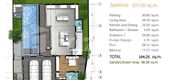 Поэтажный план квартир of Wallaya Villa Pasak Soi 8