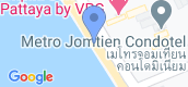 地图概览 of Metro Jomtien Condotel