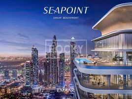 2 बेडरूम अपार्टमेंट for sale at Seapoint, EMAAR Beachfront, दुबई हार्बर