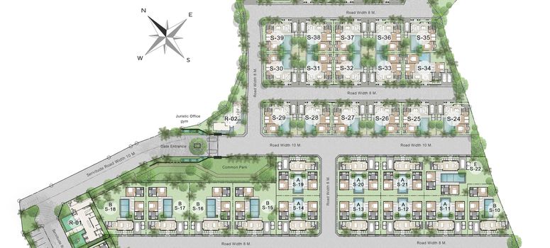 Master Plan of ชัมบาลา แกรนด์ วิลล่า - Photo 1