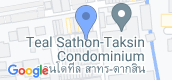 地图概览 of Reference Sathorn - Wongwianyai