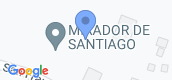 Karte ansehen of Mirador de Santiago
