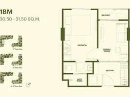 Studio Condo for rent at The Base Rise, Wichit, Phuket Town, Phuket