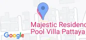 地图概览 of Majestic Residence Pratumnak