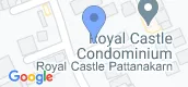 Map View of Royal Castle Pattanakarn
