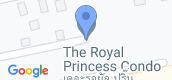 地图概览 of The Royal Princess Condominium