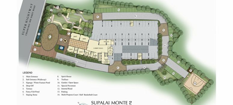 Master Plan of Supalai Monte 2 - Photo 1