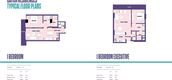 Unit Floor Plans of Catch Residences, JVC By IGO