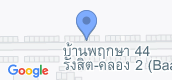 地图概览 of Baan Pruksa 44 Rangsit-Klong 2