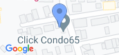 地图概览 of Click Condo Sukhumvit 65