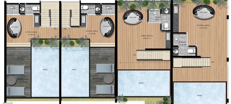 Master Plan of Sandbox Beachfront Villa - Photo 3