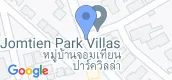 地图概览 of Jomtien Park Villas