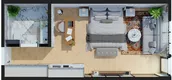 Unit Floor Plans of Beraban Luxury Loft