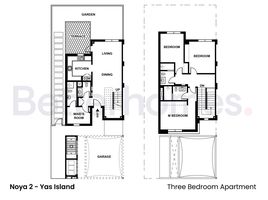 3 Bedroom Townhouse for sale at Noya 2, Yas Acres