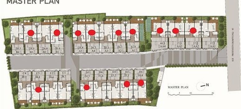 Master Plan of เดอะ พาร์ค เลน 22 - Photo 1