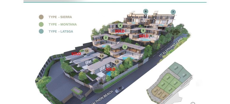 Master Plan of ภูวิสตา ในทอน - Photo 1