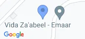 मैप व्यू of Address Residences Zabeel