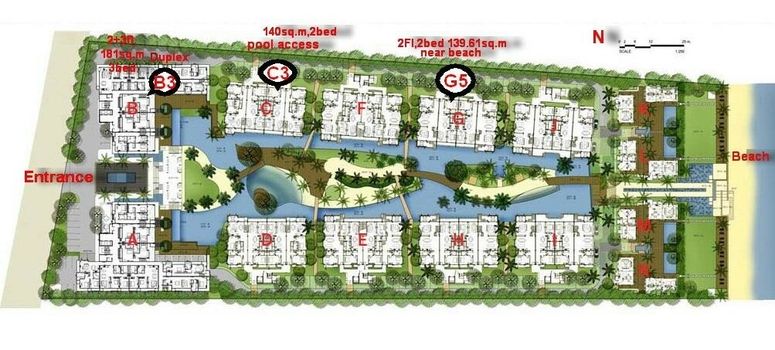 Master Plan of มาลิบู เขา เต่า - Photo 1