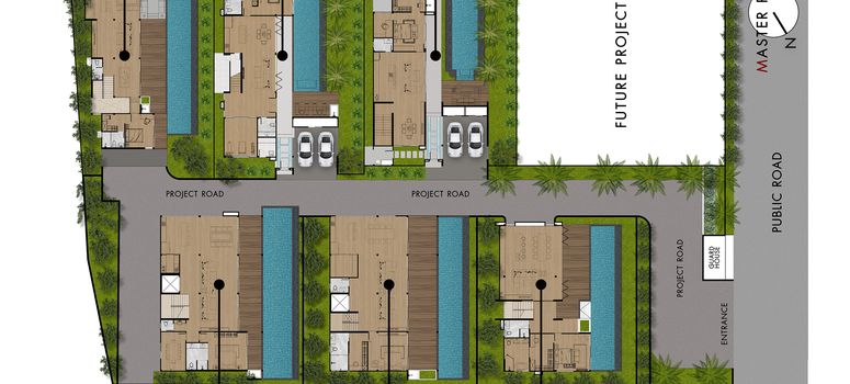 Master Plan of Cendana Villas Layan - Photo 1