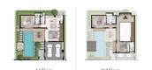 Unit Floor Plans of Serene Raya Villas