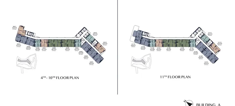 Master Plan of อควารัส จอมเทียน พัทยา - Photo 1