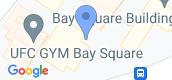 지도 보기입니다. of Bay Square Building 8