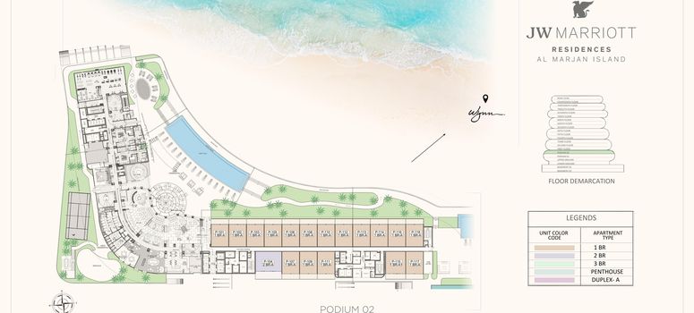 Master Plan of JW Marriott Residences - Photo 1