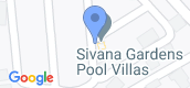 Просмотр карты of Sivana Gardens Pool Villas 