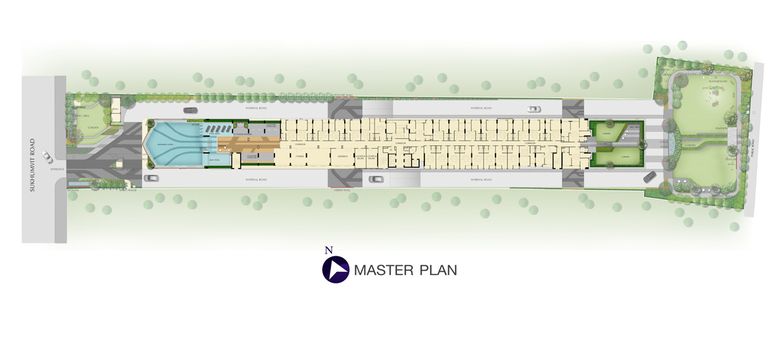 Master Plan of Supalai Veranda Sukhumvit 117 - Photo 1