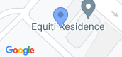 Map View of Equiti Residence