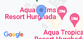 Map View of Aqua Palms Resort Hurghada