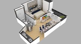 Available Units at Residence L Boeung Tompun: Type H Unit 1 Bedroom for Sale