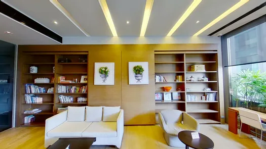 3D Walkthrough of the Library / Reading Room at Hyde Sukhumvit 13