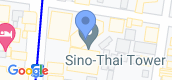 Map View of Sino-Thai Tower