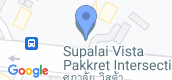 Map View of Supalai Vista Pakkret Intersection