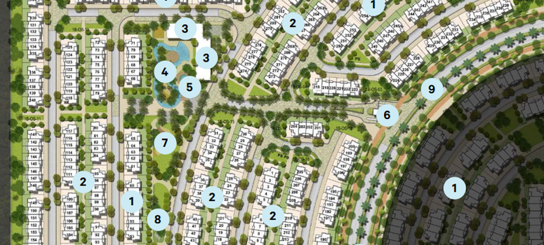 Master Plan of Sun-Arabian Ranches III - Photo 2