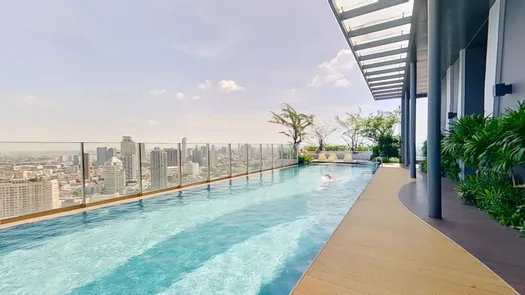 3D Walkthrough of the Communal Pool at Rhythm Sukhumvit 42