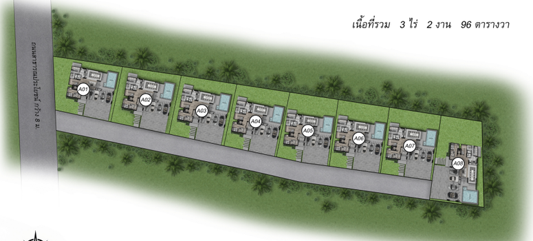 Master Plan of Harmony Hills Villas Pattaya - Photo 1