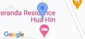 Map View of Veranda Residence Hua Hin