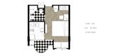 Unit Floor Plans of The Canale Condo Chiangmai