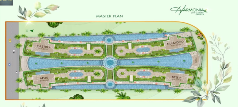 Master Plan of ฮาร์โมเนีย ซิตี้ การ์เด้น - Photo 1