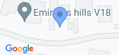 Map View of Emirates Hills